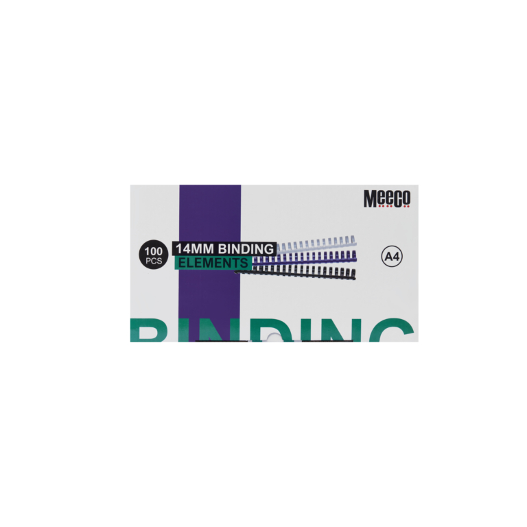 BINDING ELEMENTS 14mm BLUE – Meeco